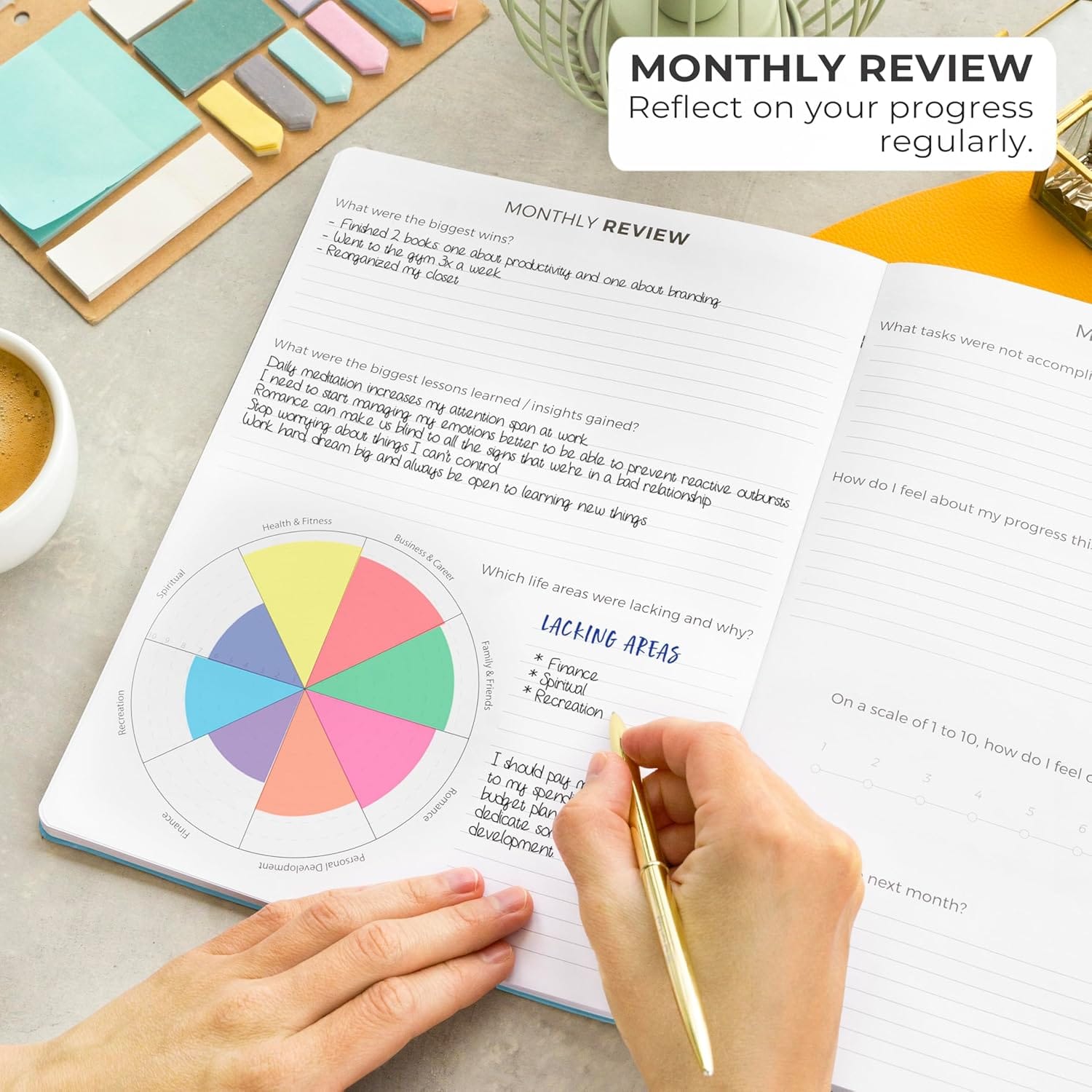 Clever Fox Planner interior