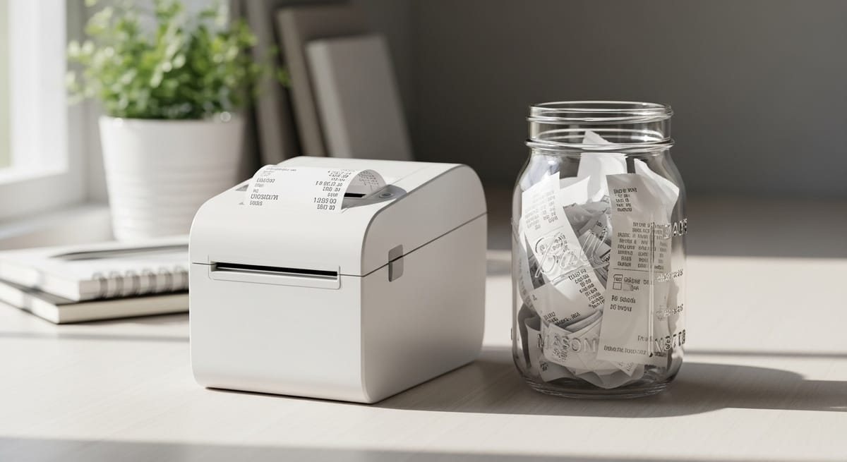 I Built a Receipt Printer for My ADHD Brain (Here's What Happened) Post feature image